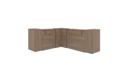 Стойка ресепшен комплект O.R-K-33